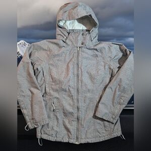 The North Face Aphelion Gray Tri Climate Hooded Shell Jacket No Liner